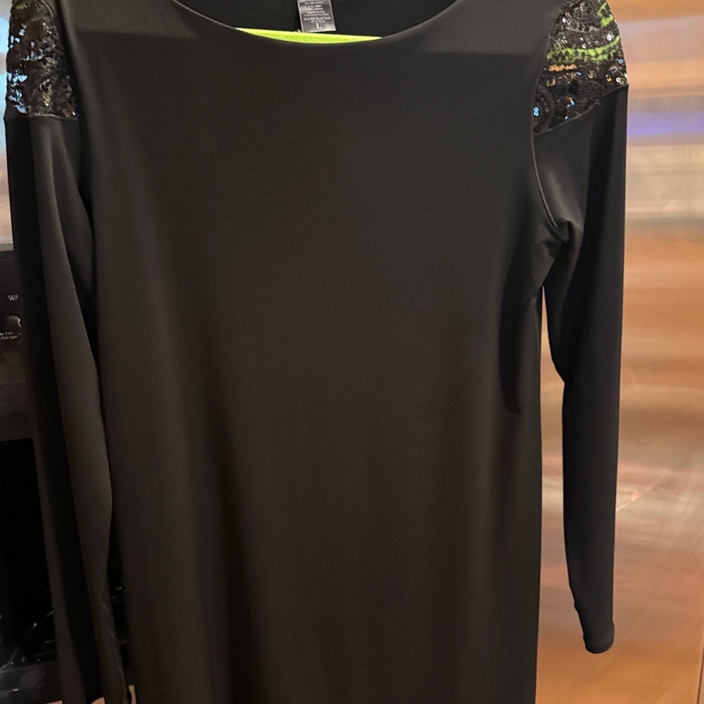 Eva Varro Black Long Sleeve Tunic